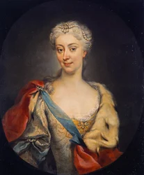 Porträt von Maria Clementyna Sobieska
